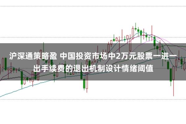 沪深通策略盈 中国投资市场中2万元股票一进一出手续费的退出机制设计情绪阈值