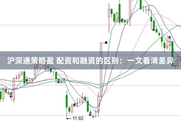 沪深通策略盈 配资和融资的区别：一文看清差异